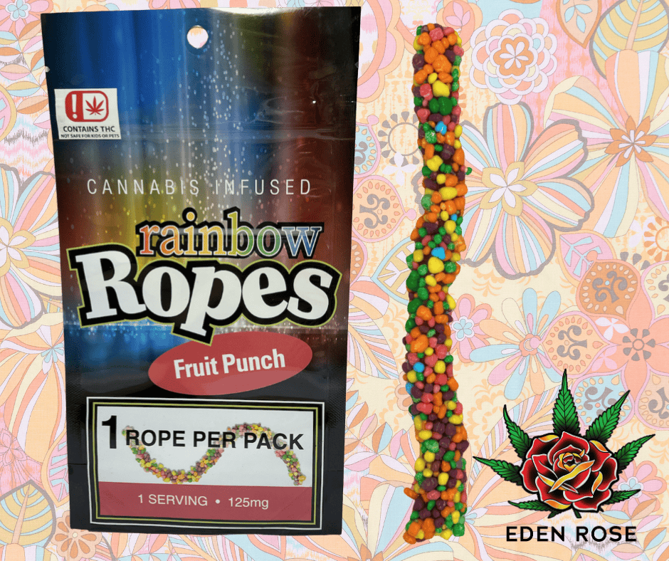 125MG Rainbow Rope - Fruit Punch
