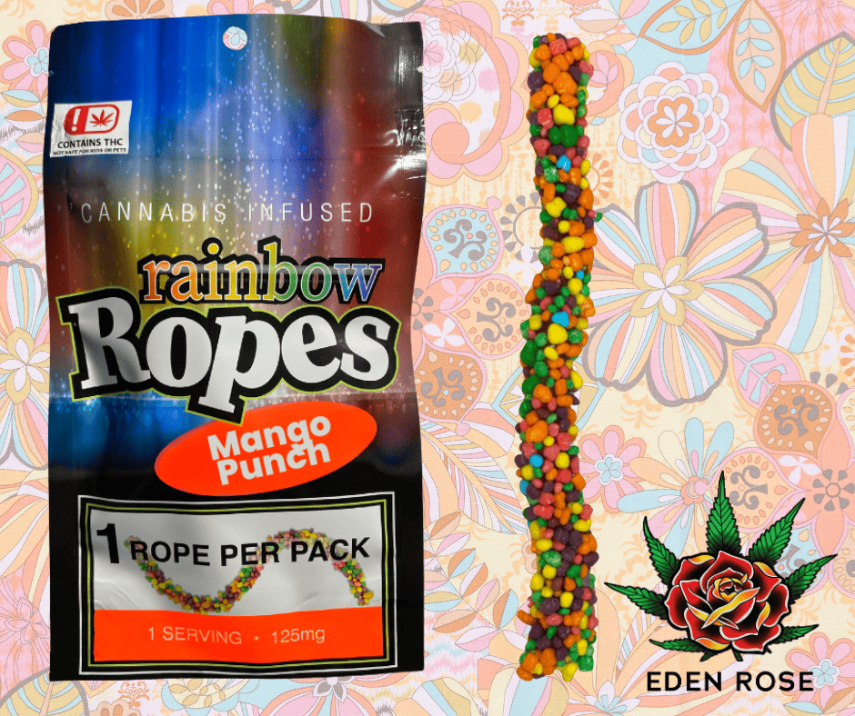 125MG Rainbow Rope - Mango Punch