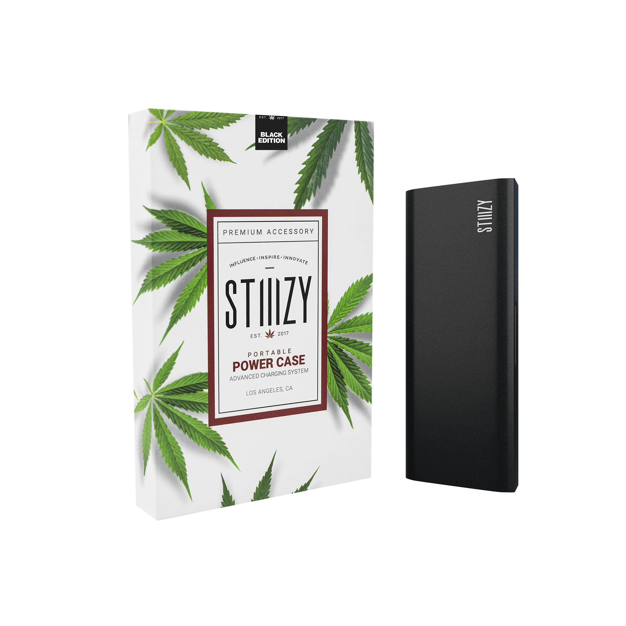 STIIIZY Portable Power Case - Black — Gear