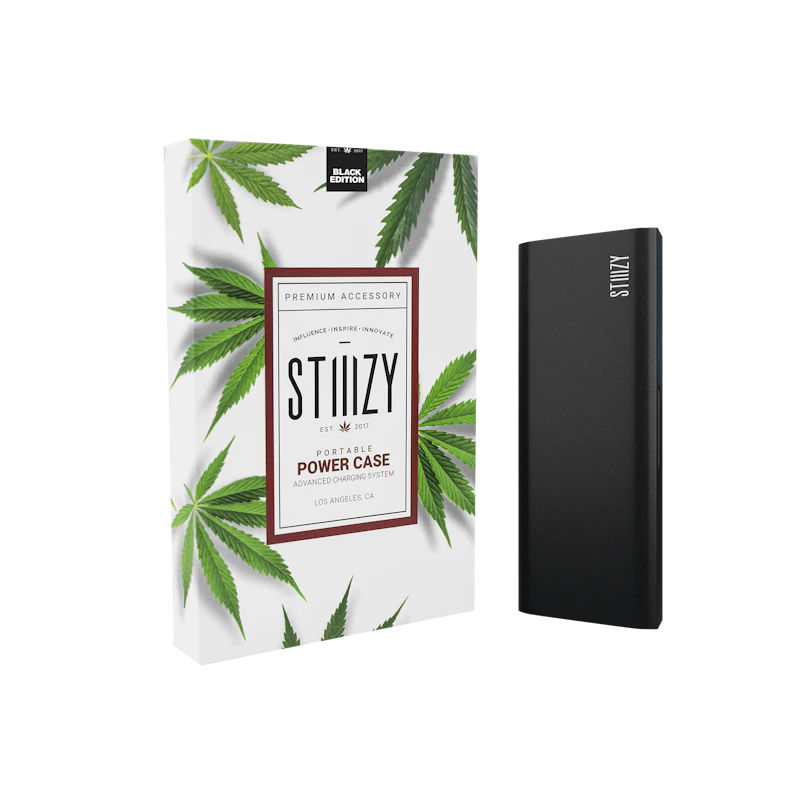 STIIIZY Portable Power Case - Black, Gear