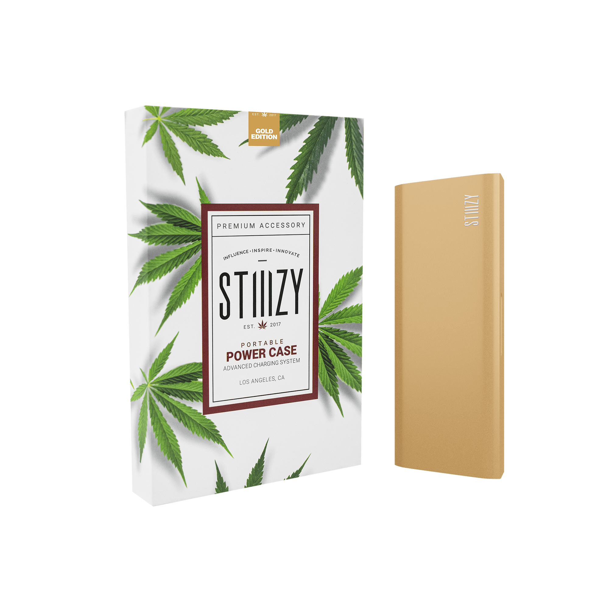 STIIIZY Portable Power Case - Gold — Gear