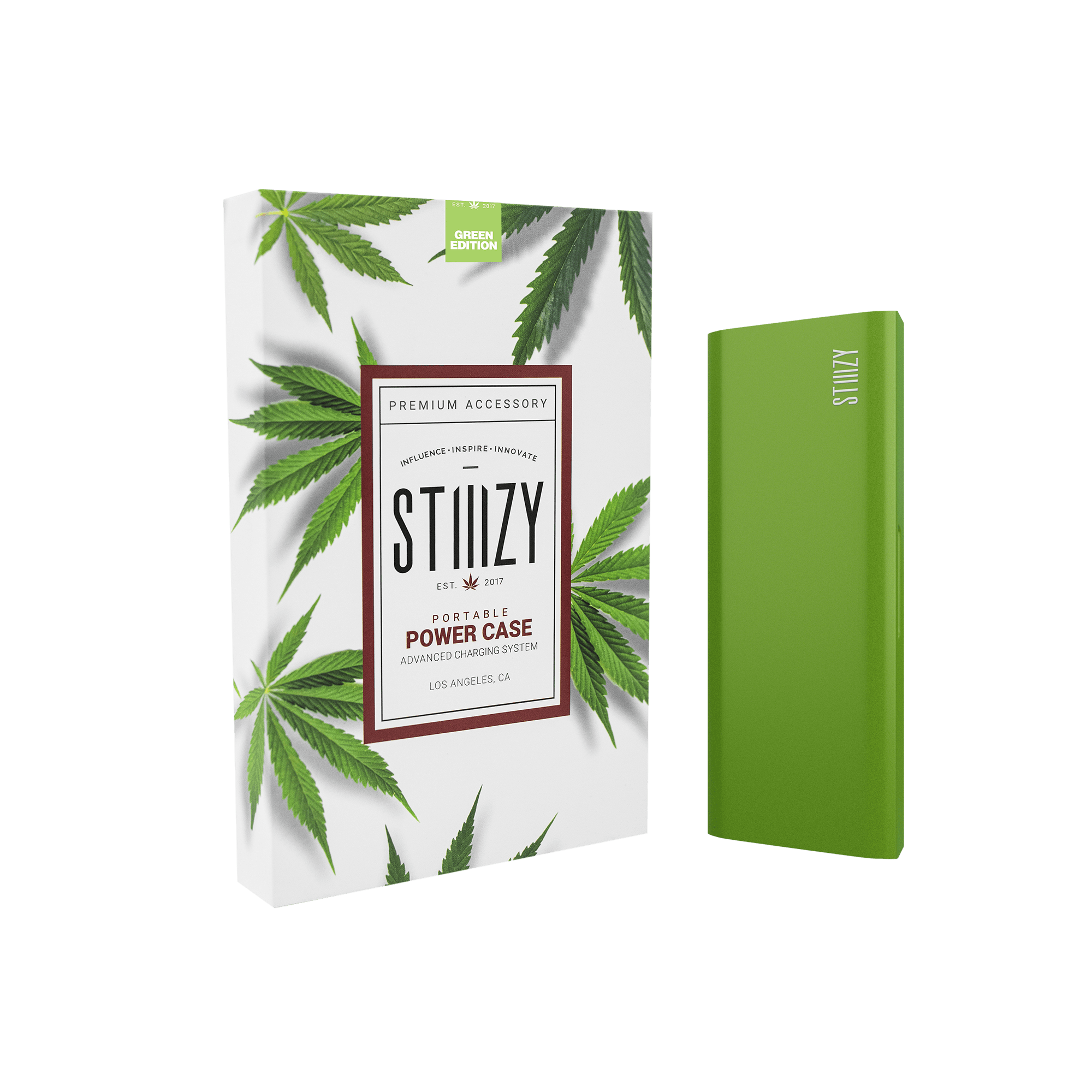 STIIIZY Portable Power Case - Green — Gear