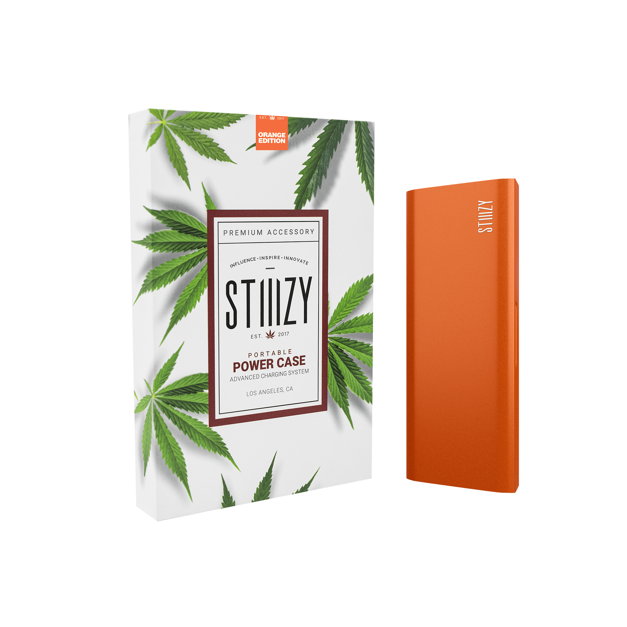 STIIIZY Portable Power Case - Orange — Gear