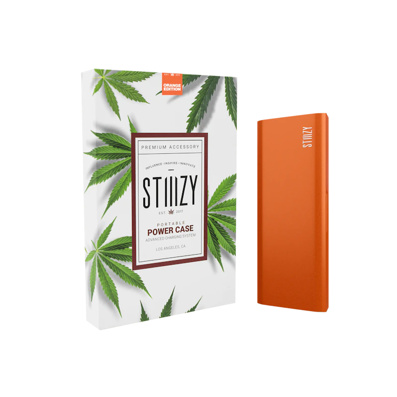 STIIIZY Portable Power Case - Orange, Gear