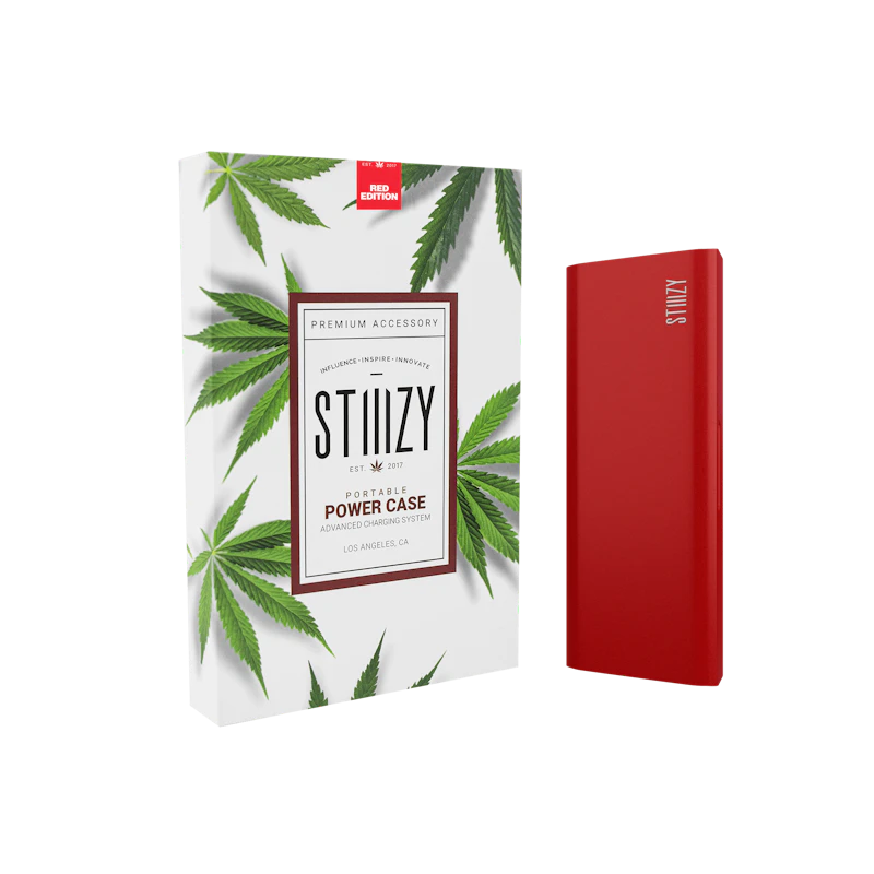 STIIIZY Portable Power Case - Red, Gear