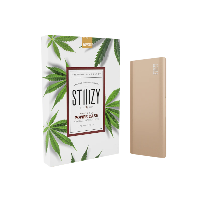 STIIIZY Portable Power Case - Rose Gold, Gear