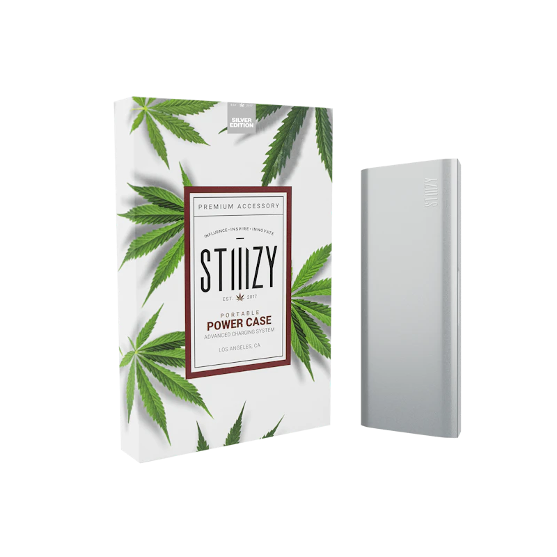 STIIIZY Portable Power Case - Silver, Gear