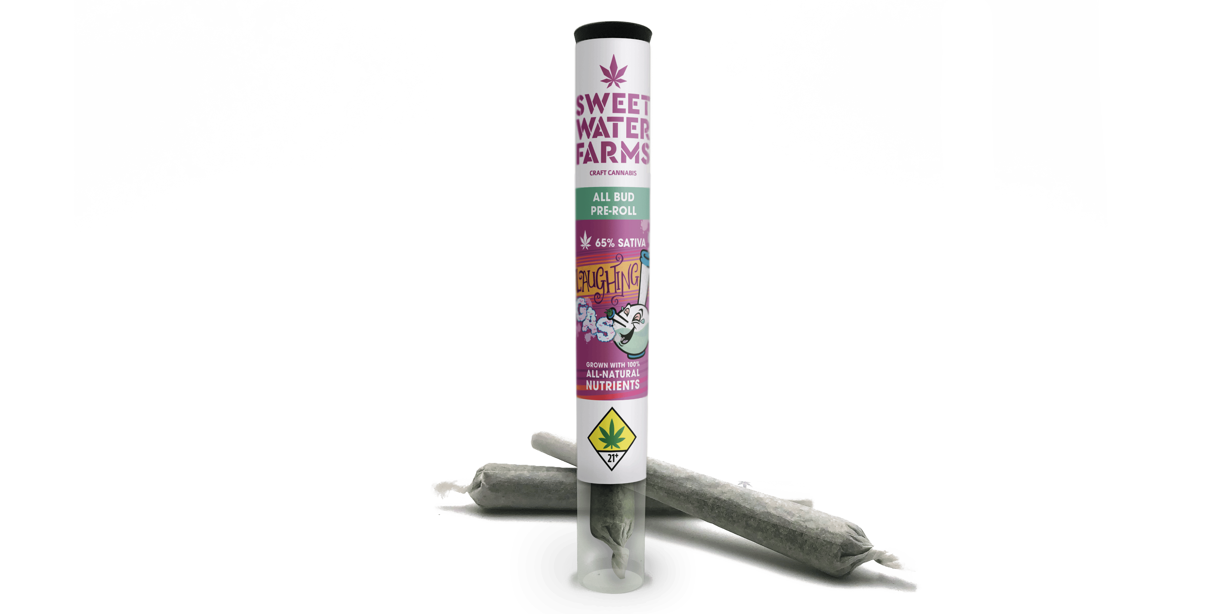 Laughing Gas - Pre-Rolled Joints 1g (2-pack)