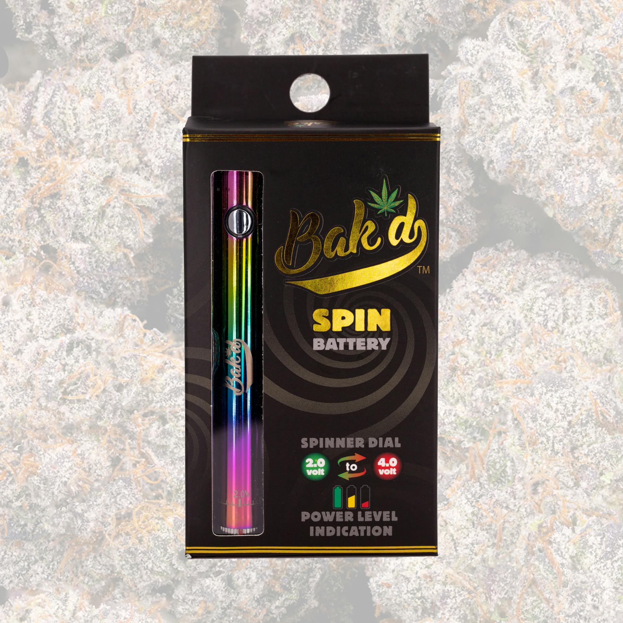 Bak'd Spin Battery -Oil Slick