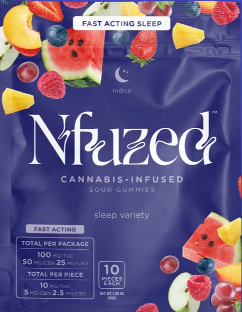 Super Indica Sleep Sour Gummies