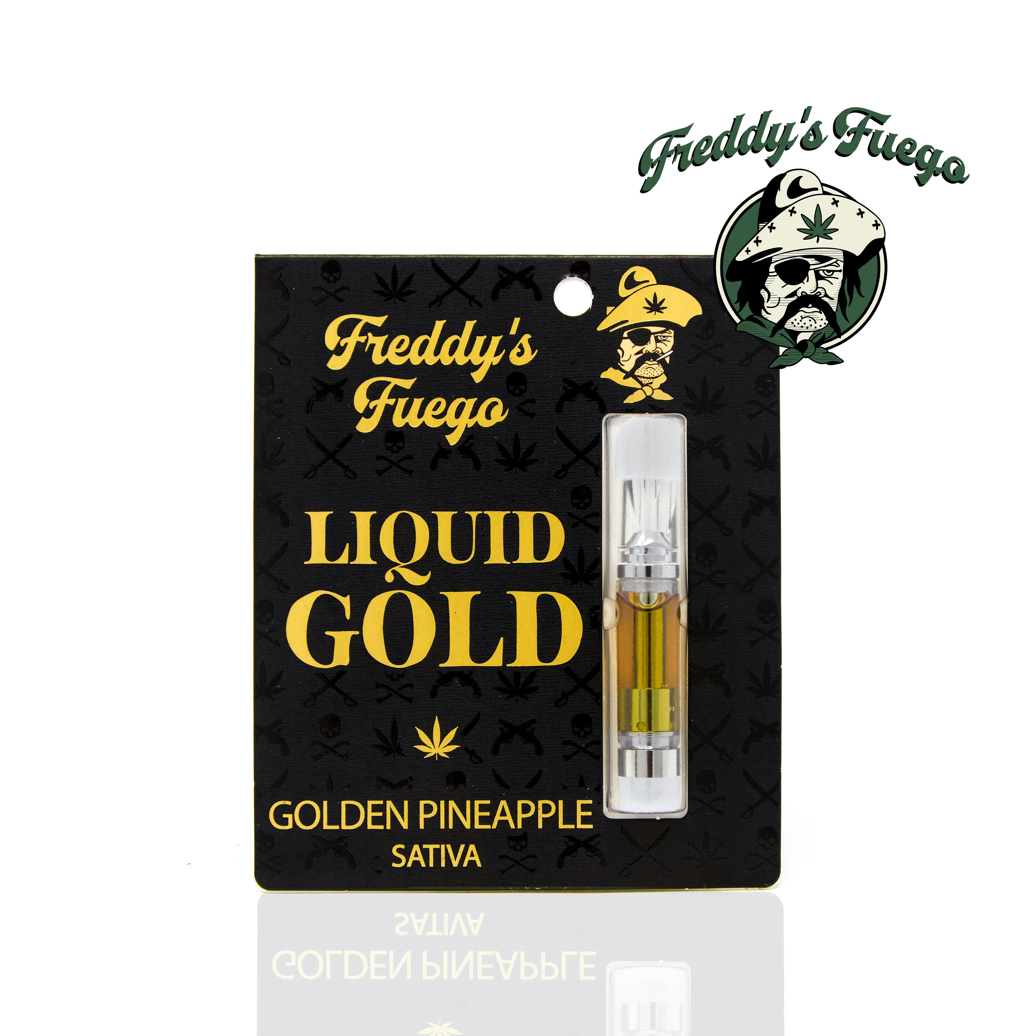 Golden Pineapple Liquid Gold Cartridge 1g