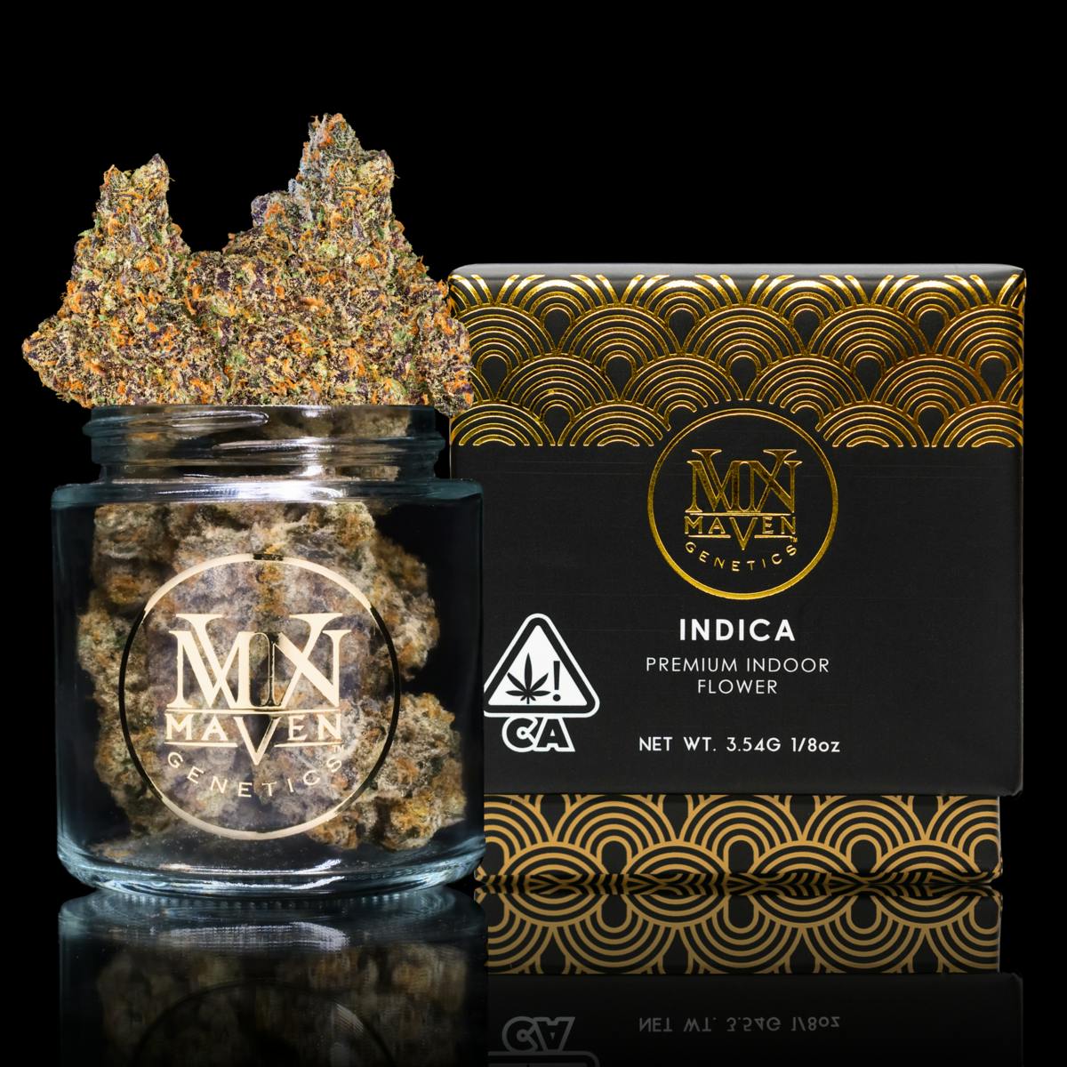 Peach Crème Gelato by Maven Genetics