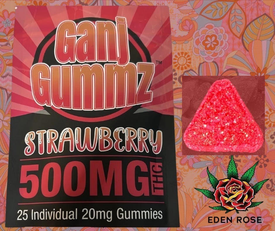Ganj Gummz Strawberry