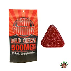 Ganj Gummz 500mg - Wild Cherry
