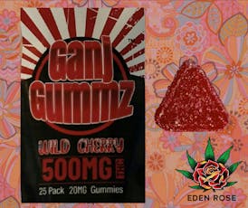 500MG Ganj Gummz - Wild Cherry