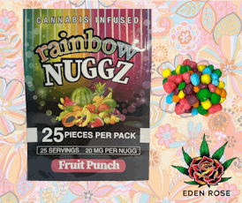 500MG Rainbow Nuggz - Fruit Punch