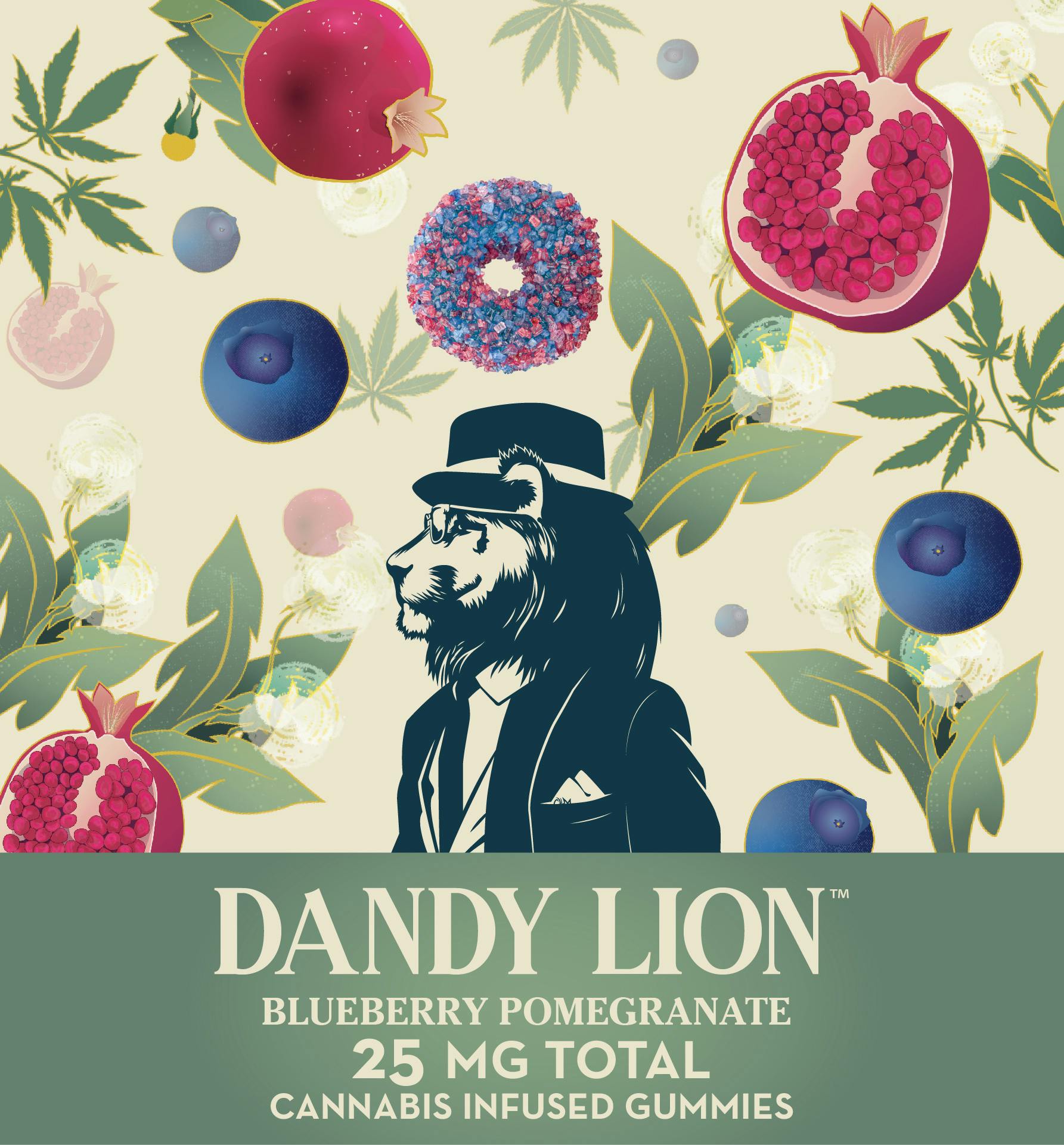 BLUEBERRY POMEGRANATE - SINGLE SERVE 25mg