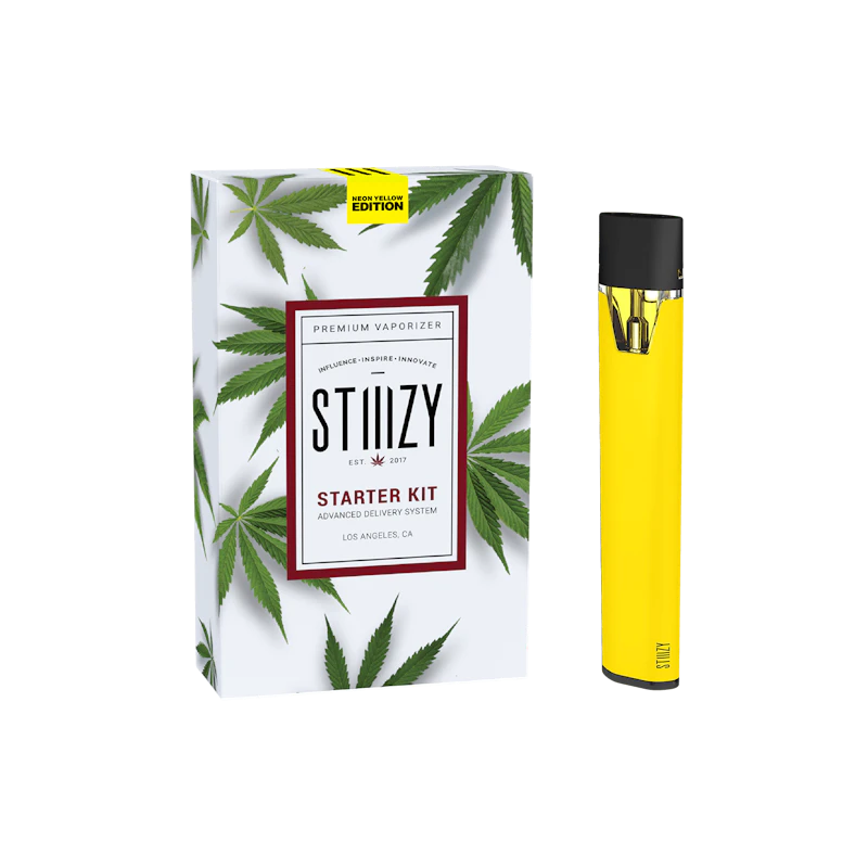 STIIIZY Battery - Starter Kit - Neon Yellow, Batteries