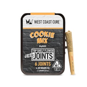 West Coast Cure - [West Coast Cure] Prerolls 6 pack - 2.1g - Cookie Mix (H)
