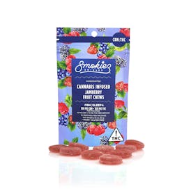 Jamberry 100mg CBN : 100mg THC Fruit Chews - NV