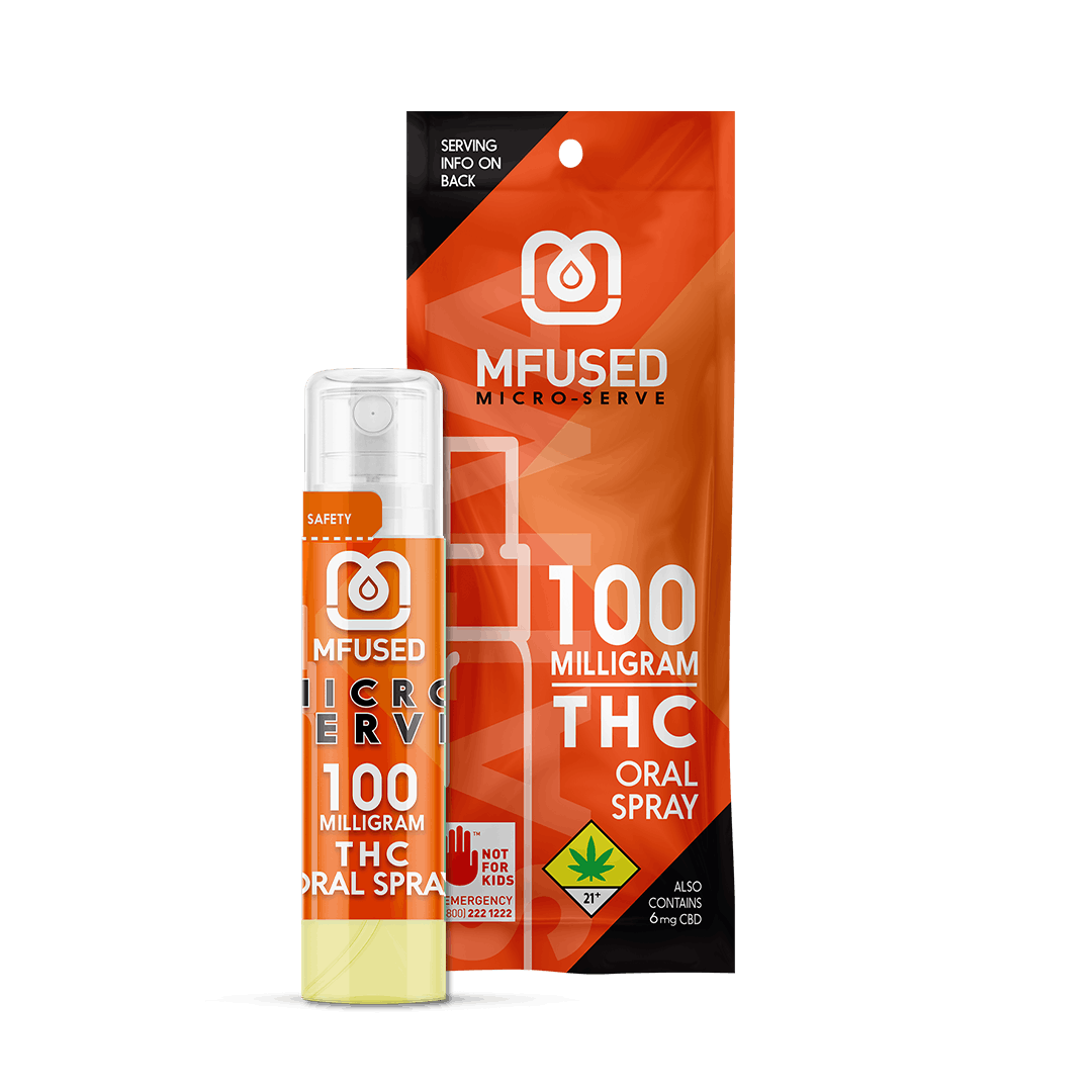 MFUSED Micro-Serving THC Oral Spray: Pineapple Daze (Sativa)
