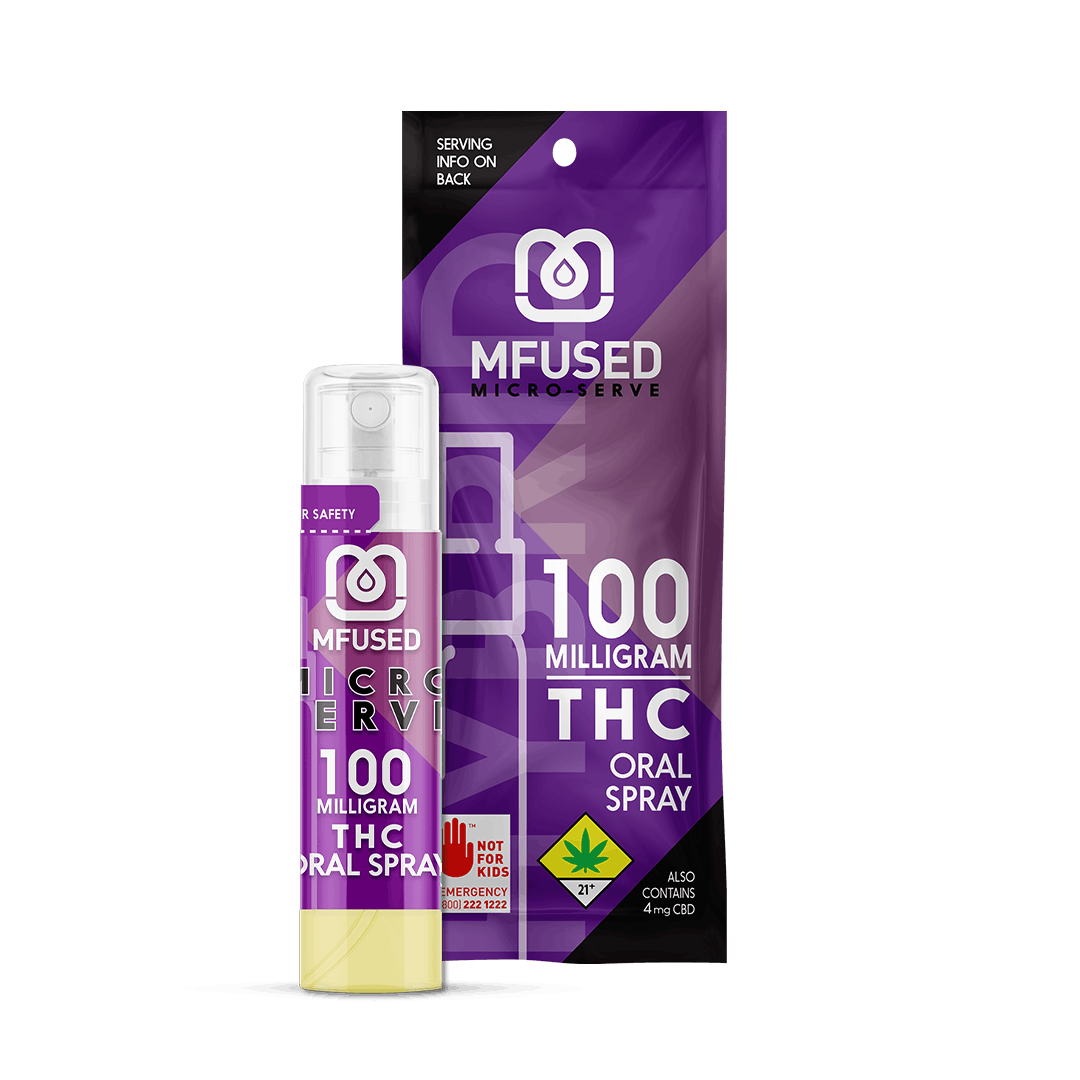MFUSED Micro-Serving THC Oral Spray: Tropical Trip (Hybrid)