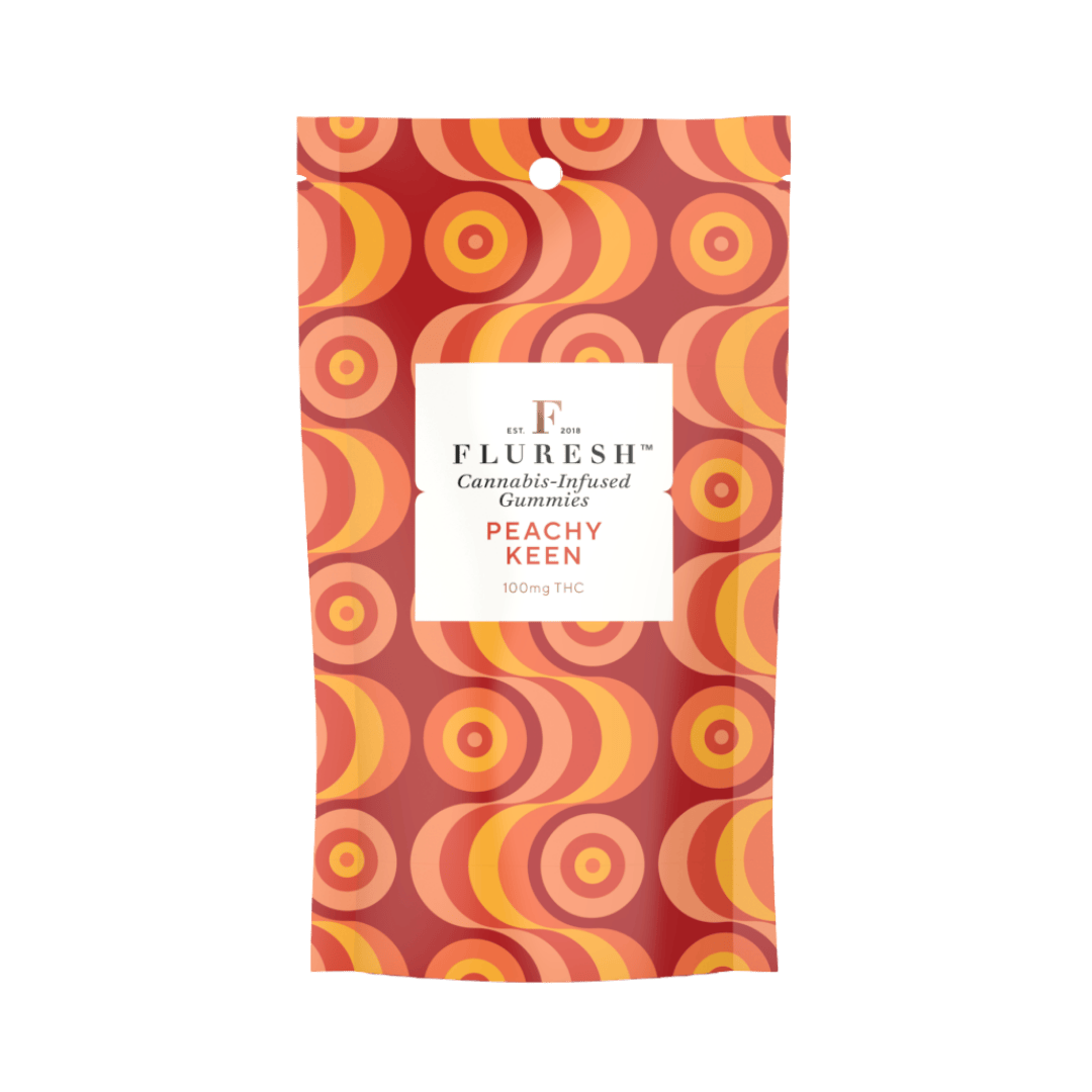 Fluresh Cannabis-Infused Gummies: Peachy Keen