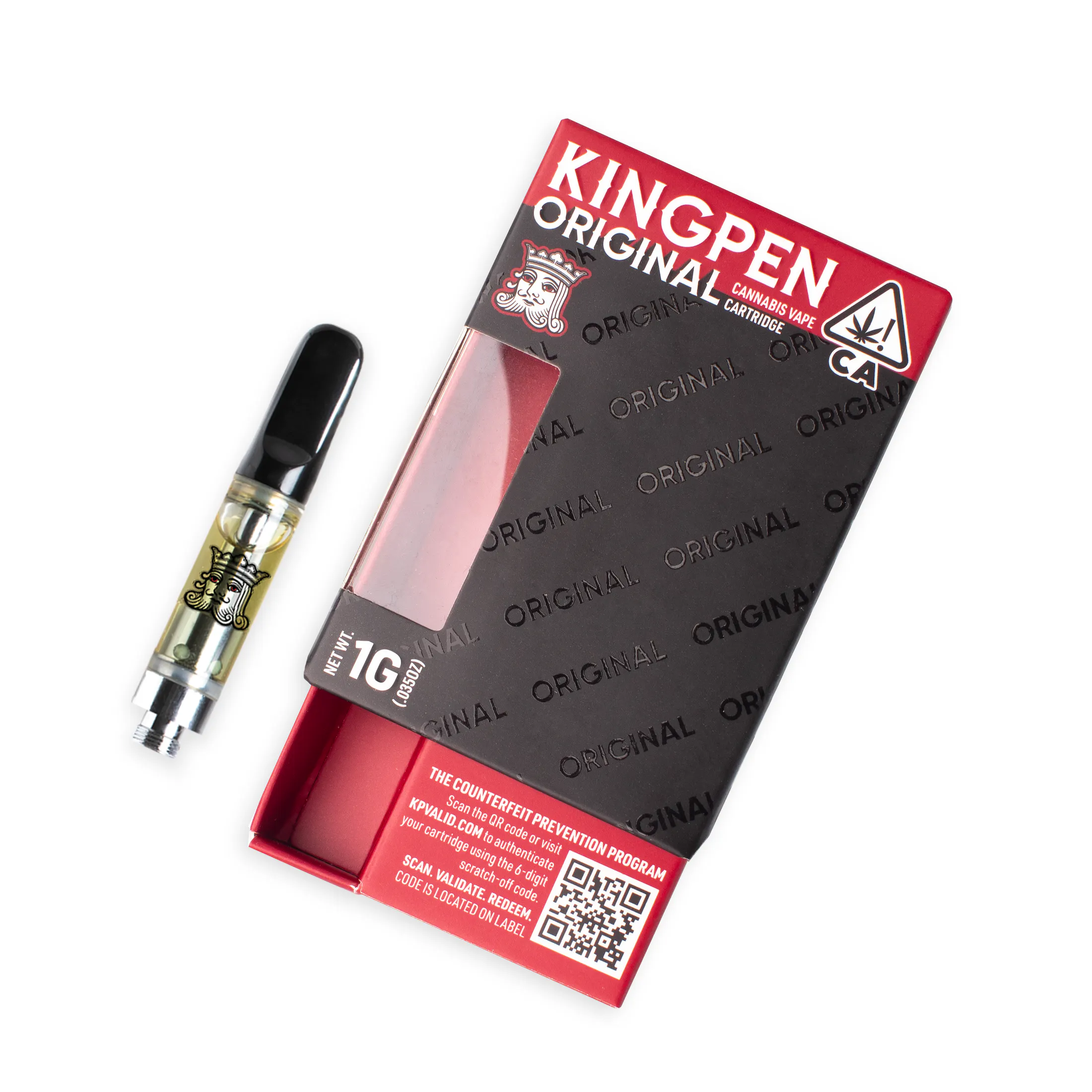 KINGPEN - Apples and Bananas 1g Vape Cartridge | KINGPEN Main Image