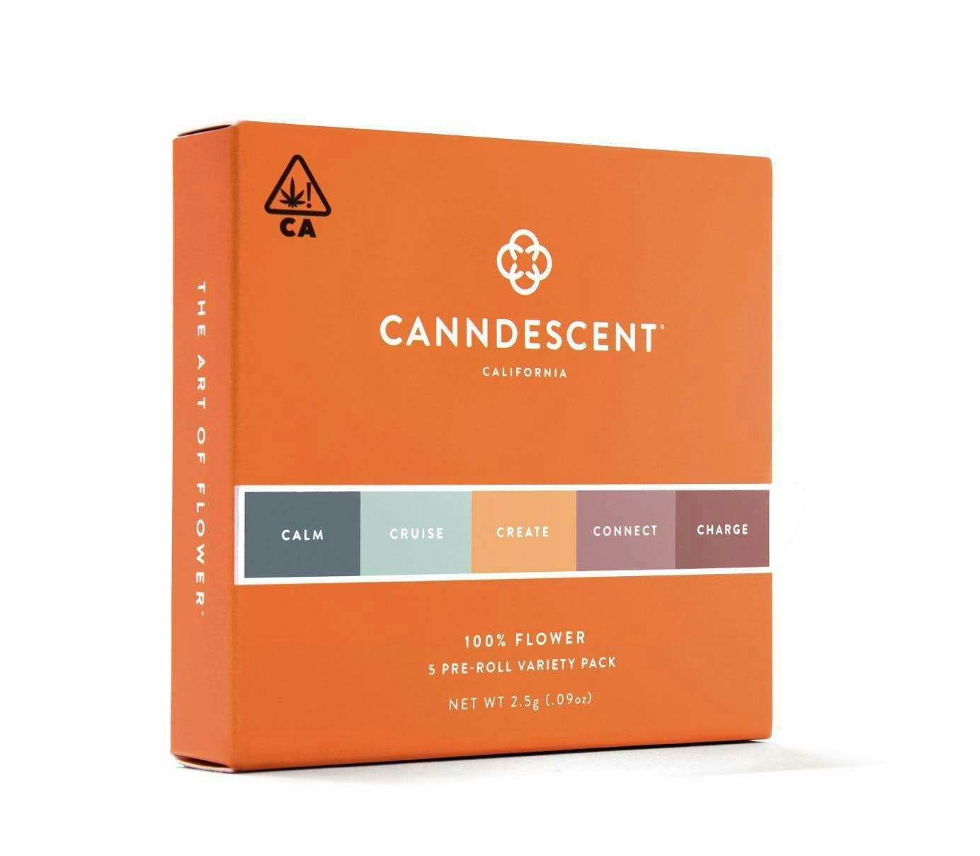Canndescent | Variety Pack | Minis | 0.5g each | 5pk