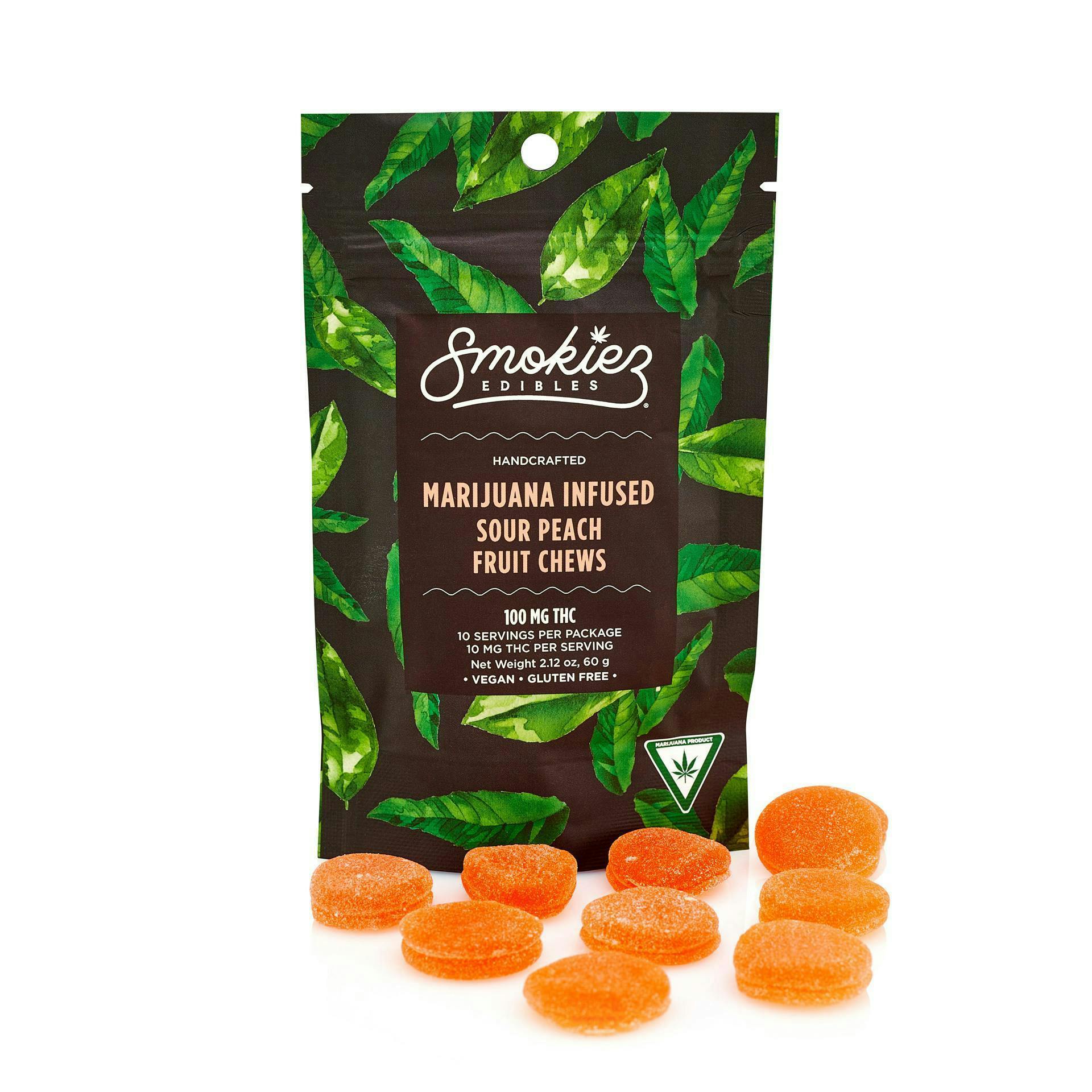 Smokiez Edibles: Sour Peach Fruit Chews