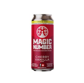 Cherry Vanilla Soda 25mg THC/25mg CBD