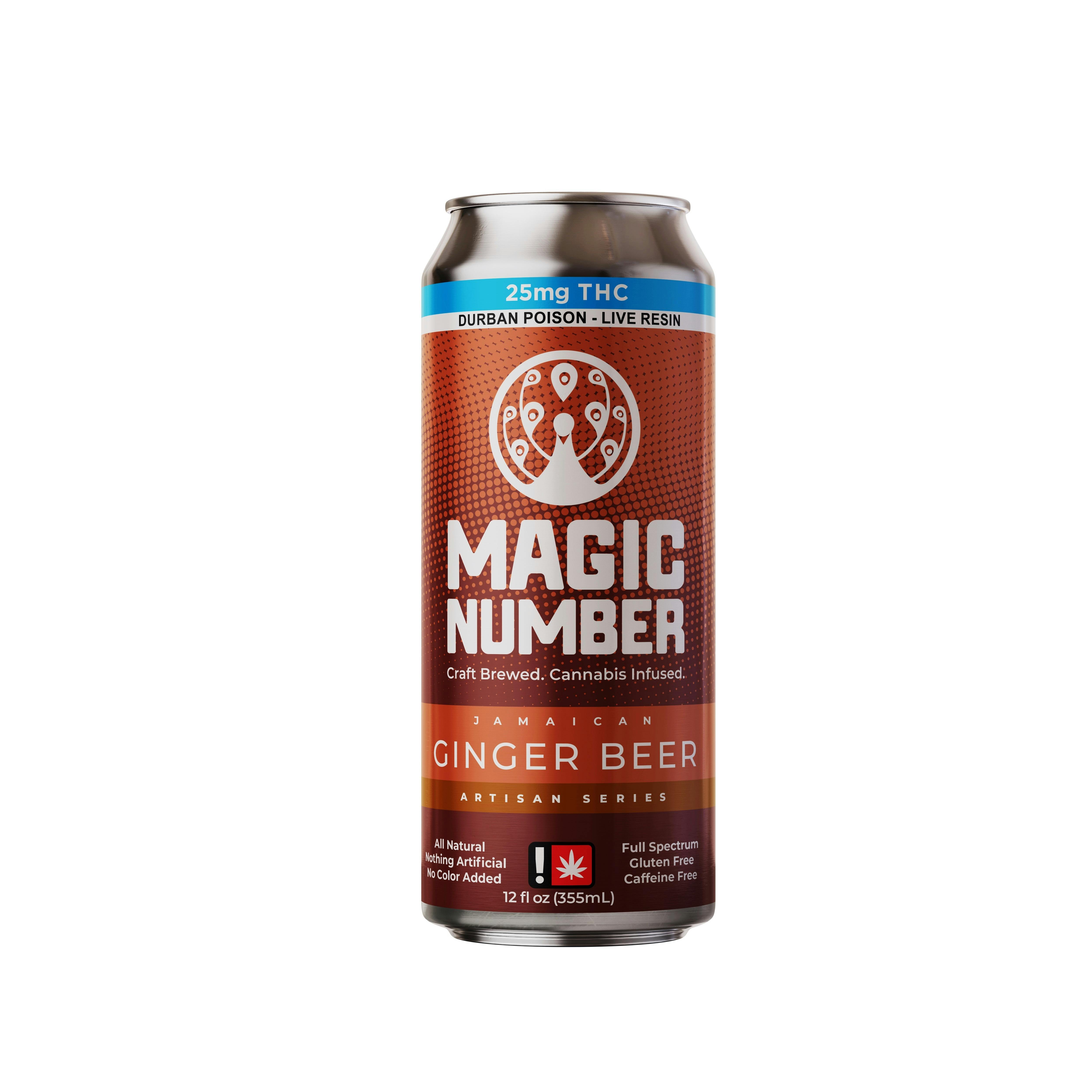 Ginger Beer 25mg THC