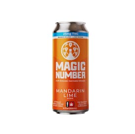 Mandarin Lime Soda 25mg THC