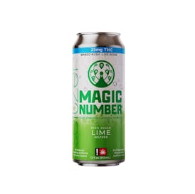 Lime Seltzer 25mg THC