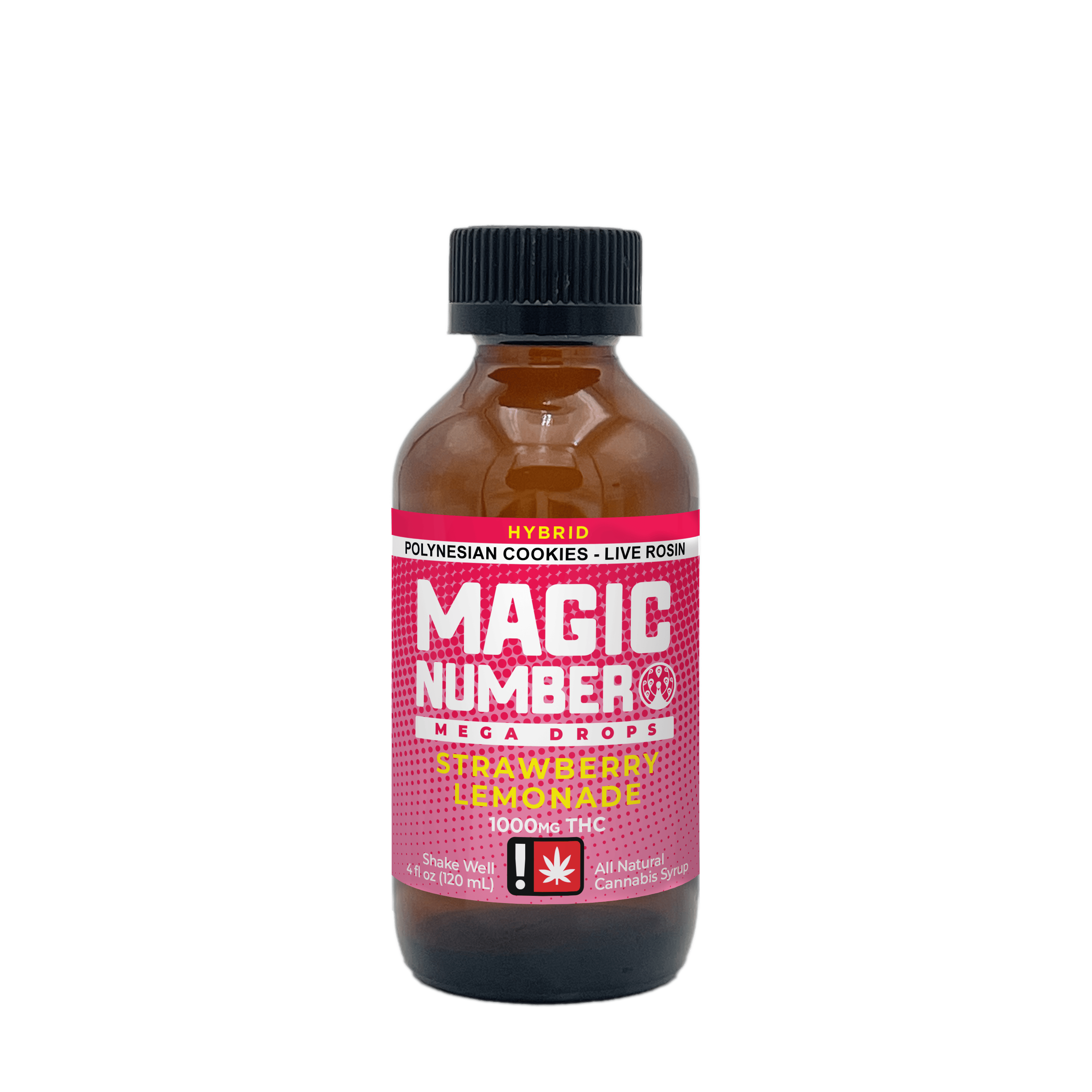 Mega Drops 1000mg THC - Strawberry Lemonade Hybrid