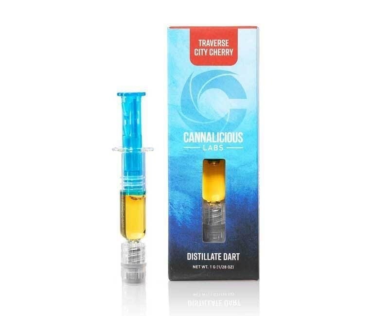 Traverse City Cherry | Distillate Dart | 1g by Cannalicious Labs