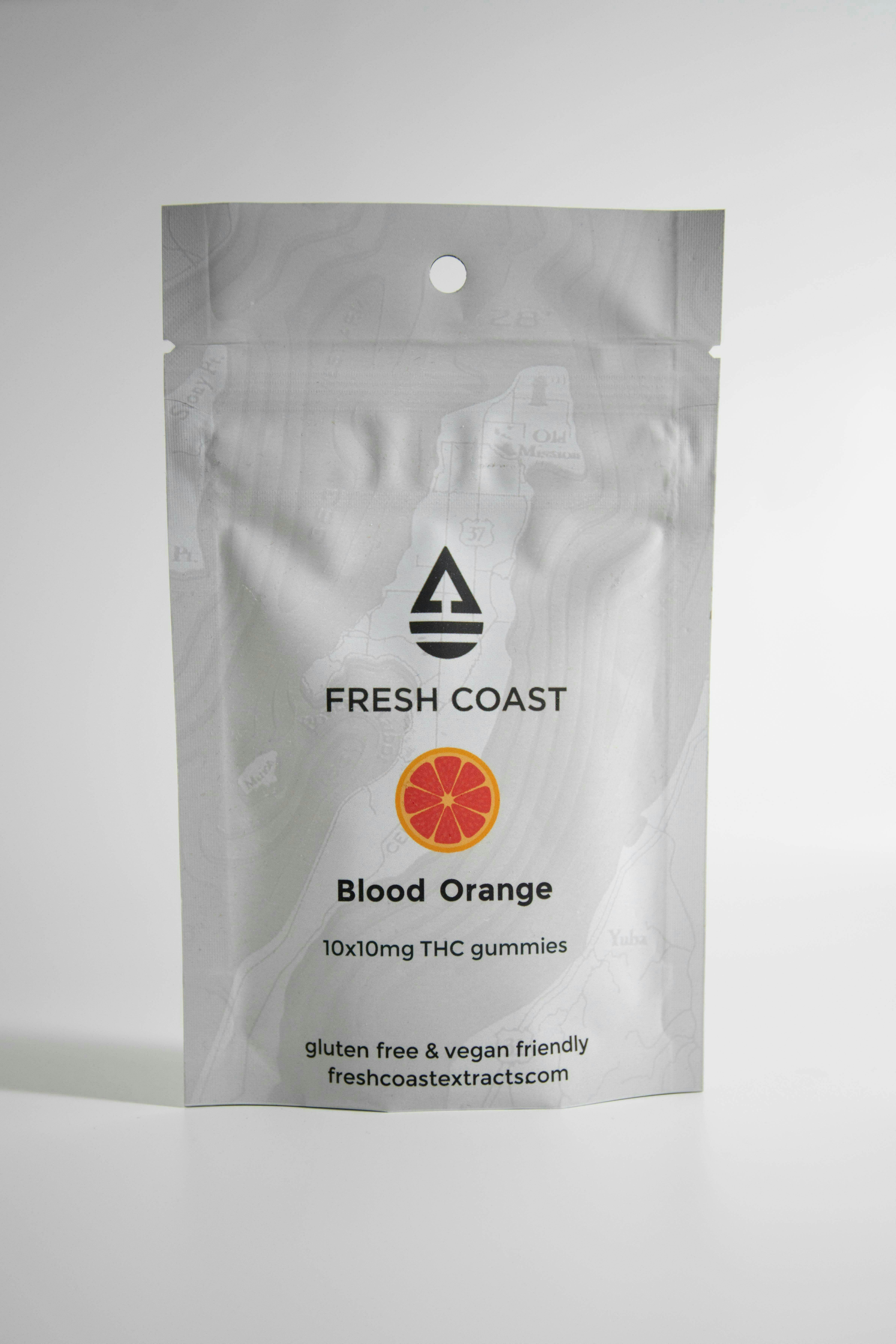 Fresh Coast | Watermelon Gummies | 100mg | 10ct | 10mg/ea