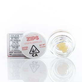 Zips By Crown White Buffalo Sugar 1G