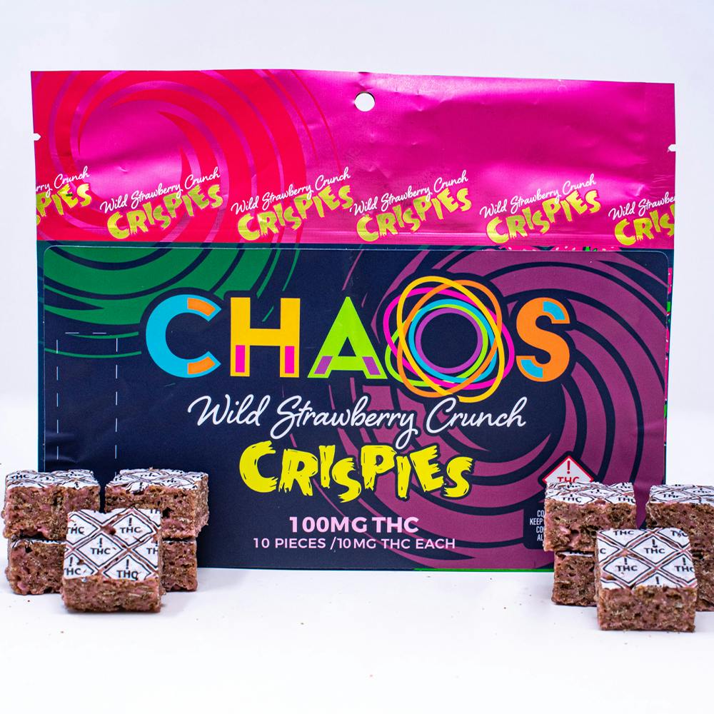 Chaos Crispies - Wild Strawberry Crunch 100mg