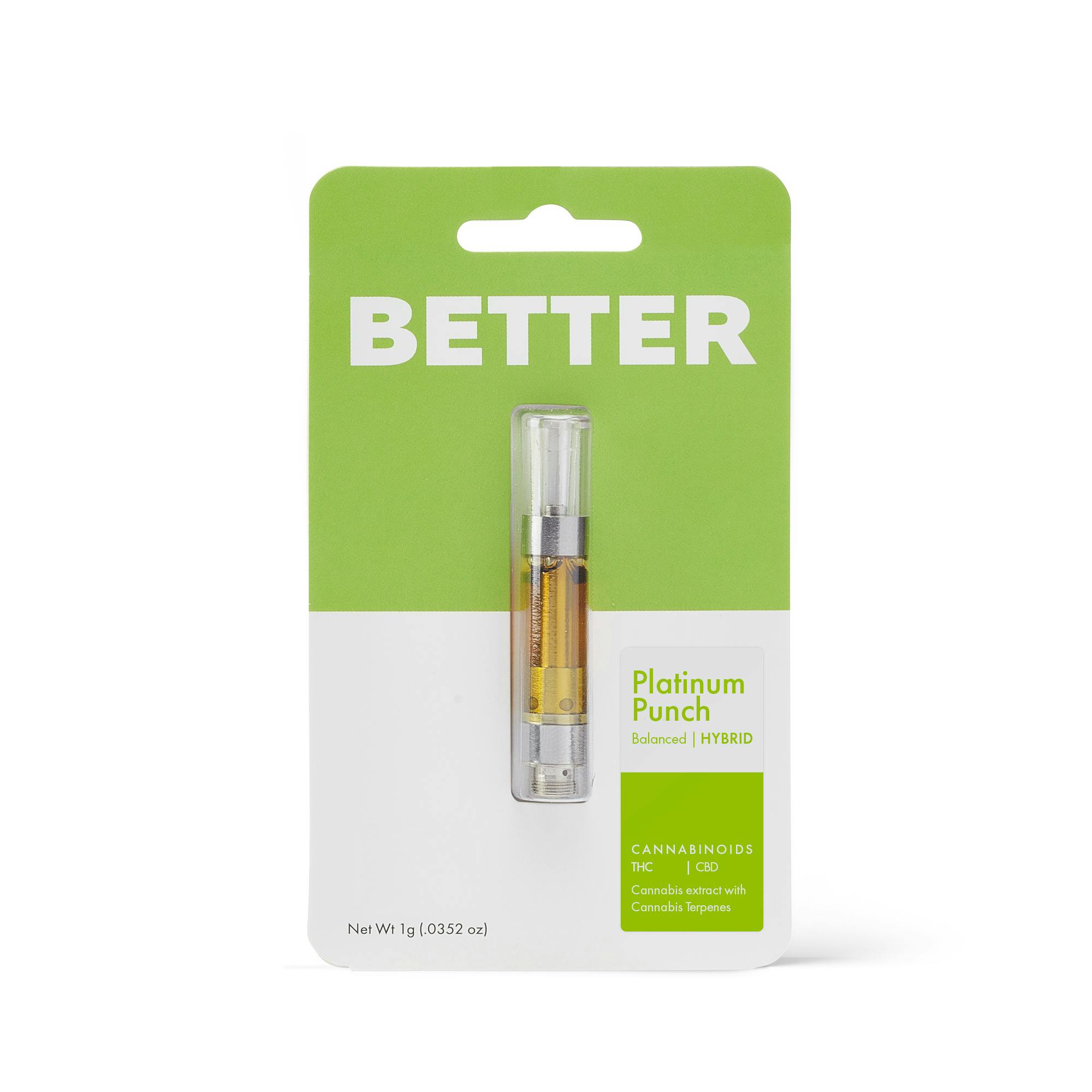 Platinum Punch Cartridge 1g