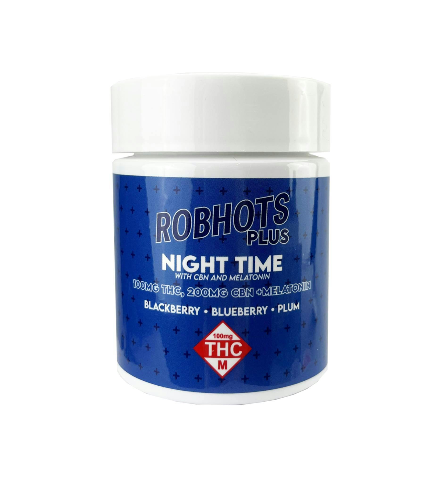 Robhots | Night Time Multipack Gummies (THC, CBN, Melatonin) | 1000mg THC by ROBHOTS