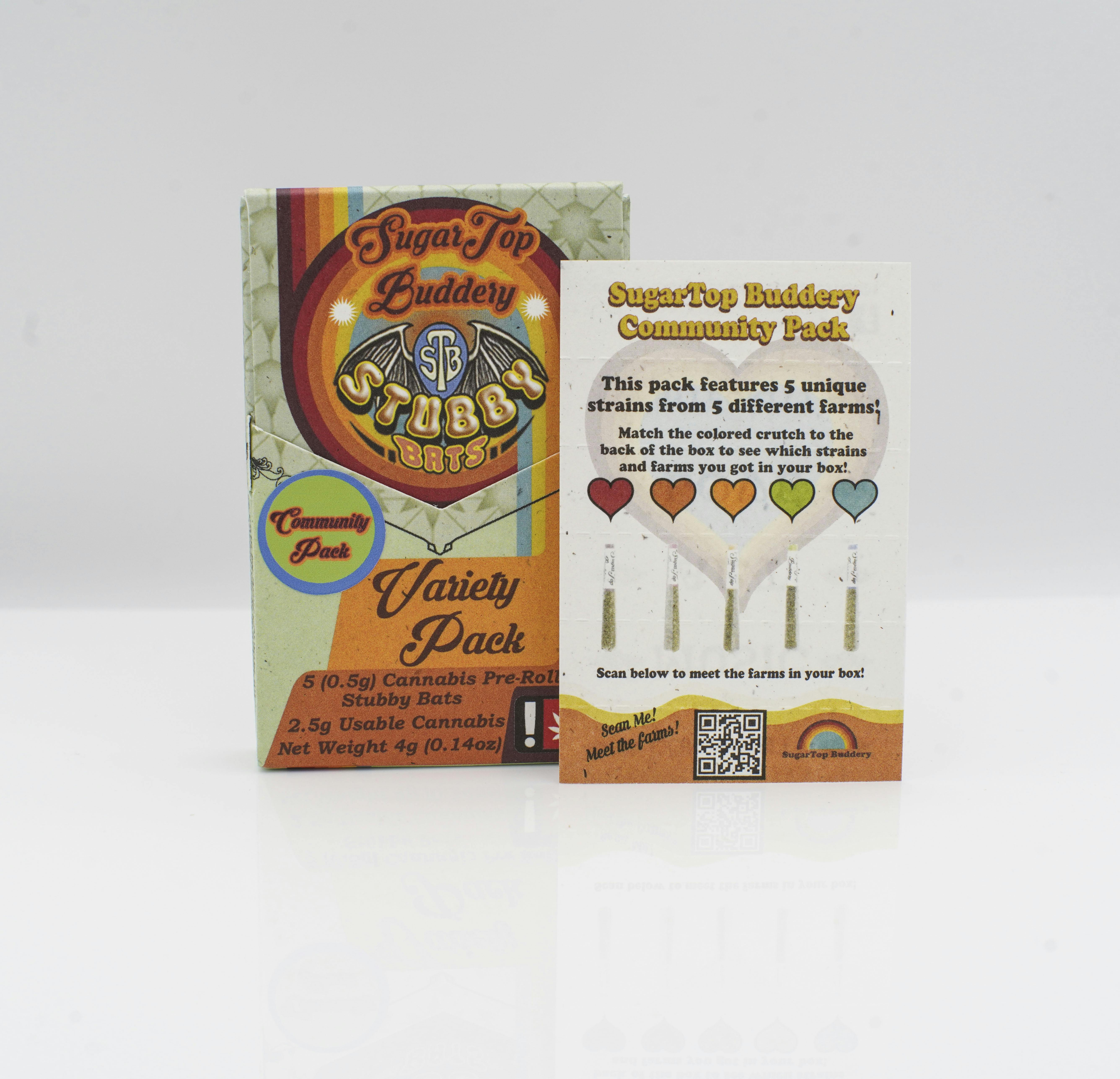 Community Pack Pre-Rolls 5(0.5g)