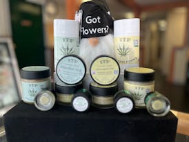 3-Ounce THC Lemongrass Muscle Rub (jar)