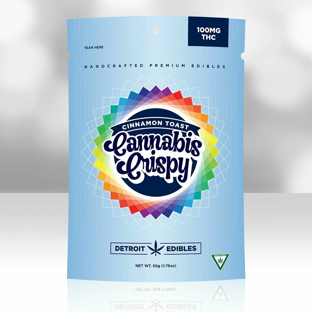 Cinnamon Toast Cannabis Crispy | Baked Good | 100mg | Single