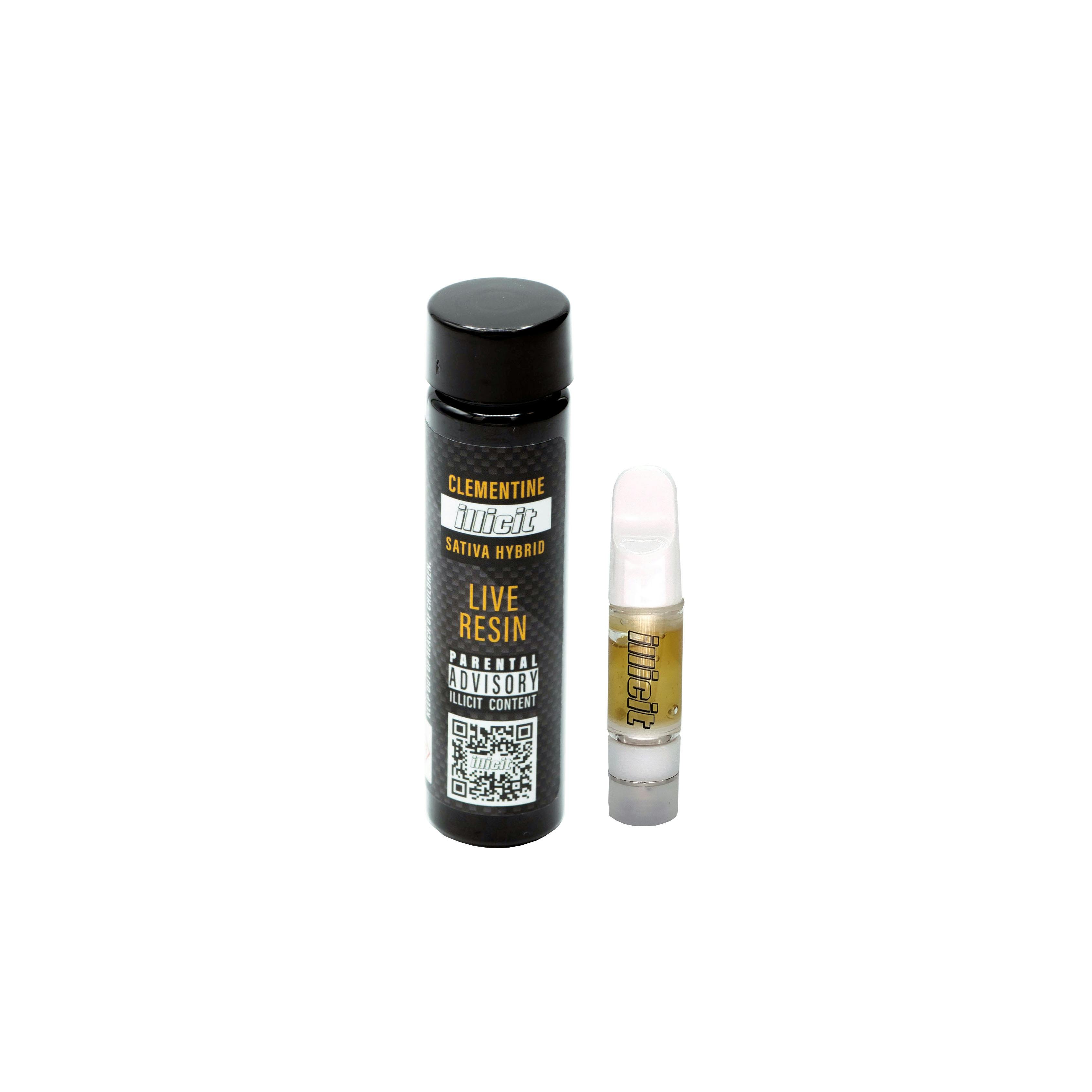 Clementine Live Resin 0.5g Cartridge by ILLICIT