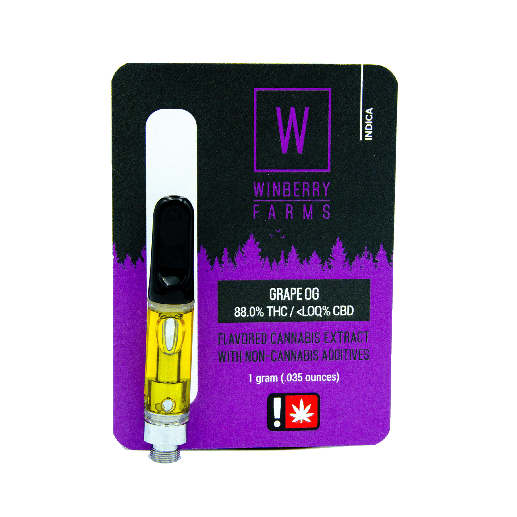 Grape OG Distillate Cartridge 1g