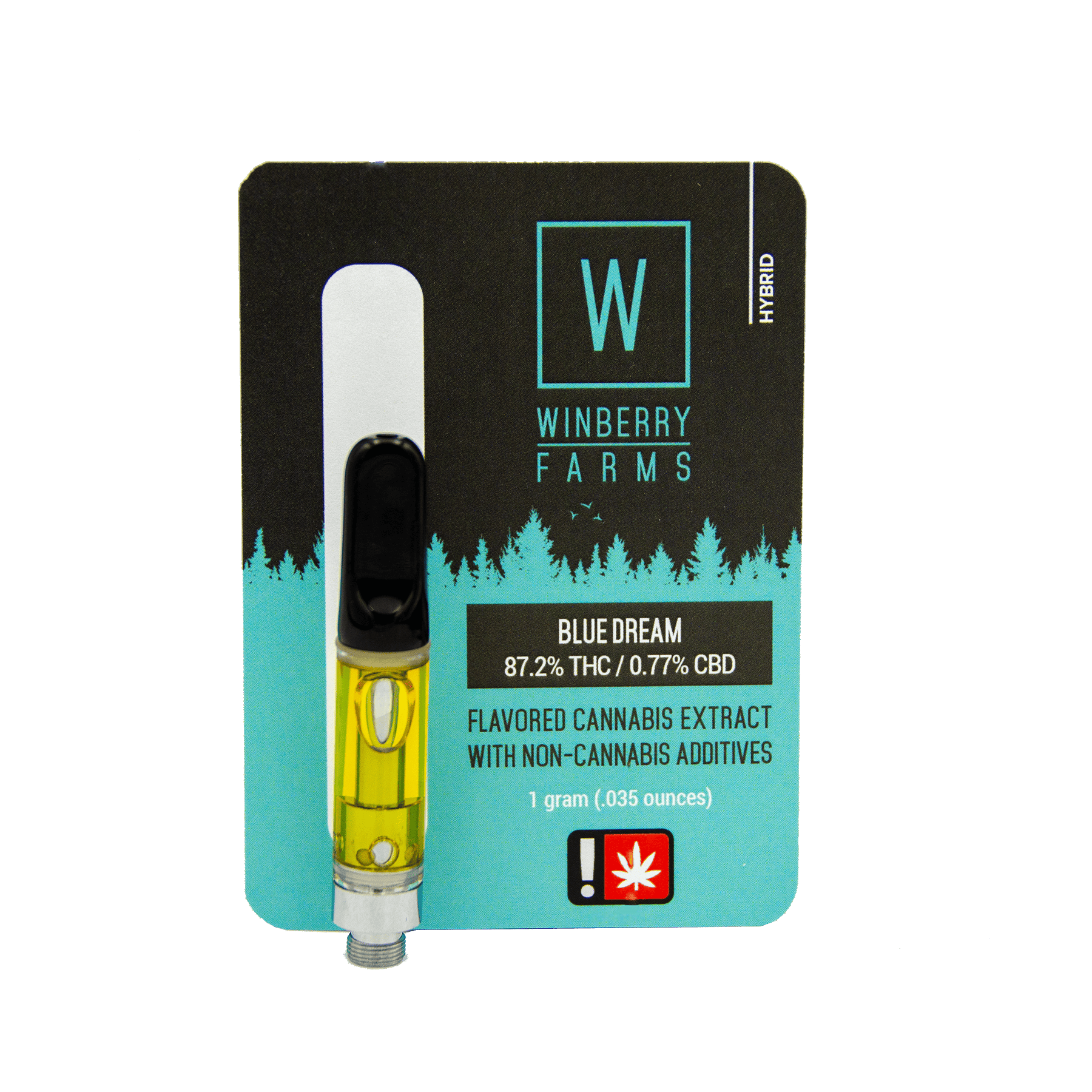 Blue Dream: Blue Dream Distillate Cartridge 1g