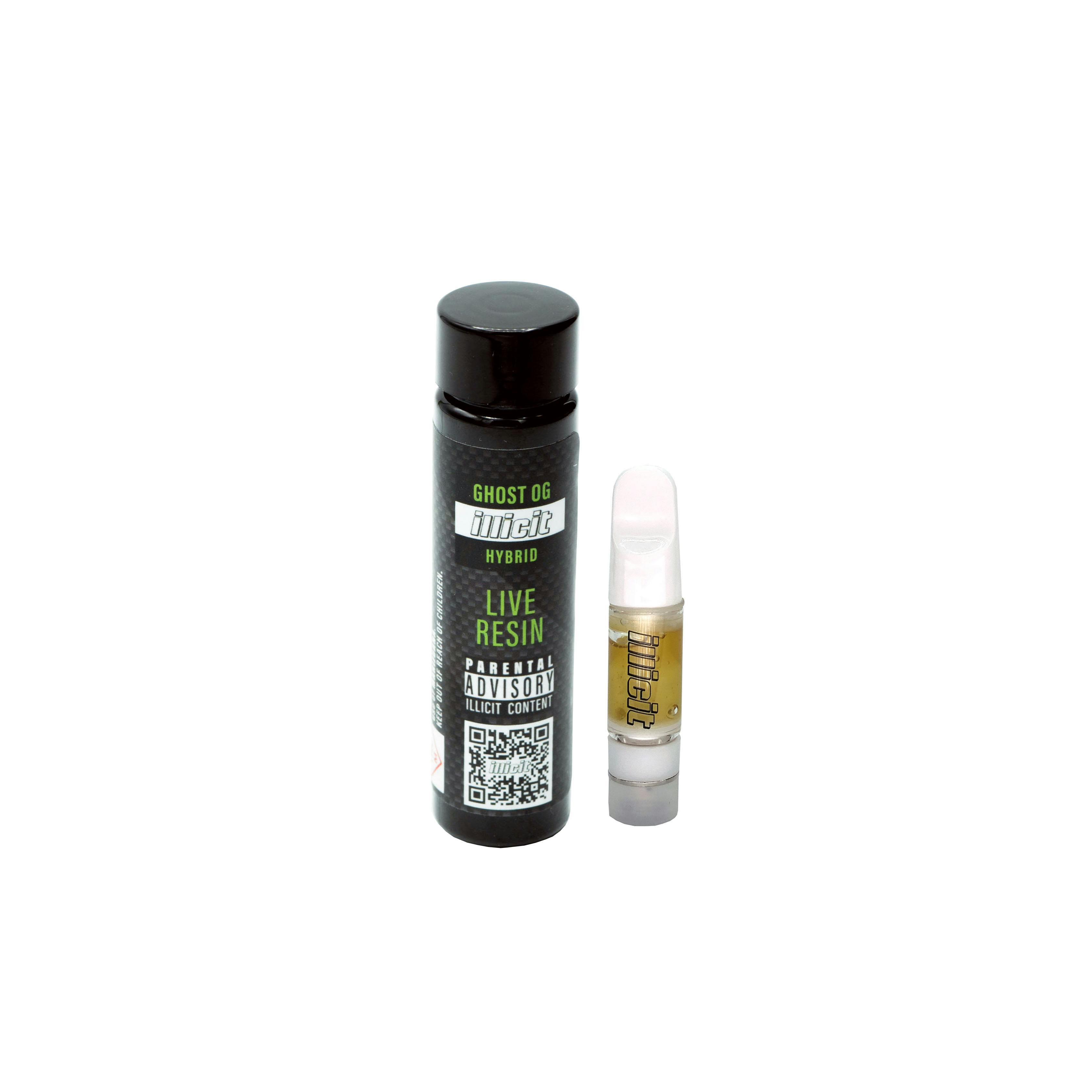 Ghost OG 0.5g Live Resin Cartridge at Greenlight Dispensary Rock Port