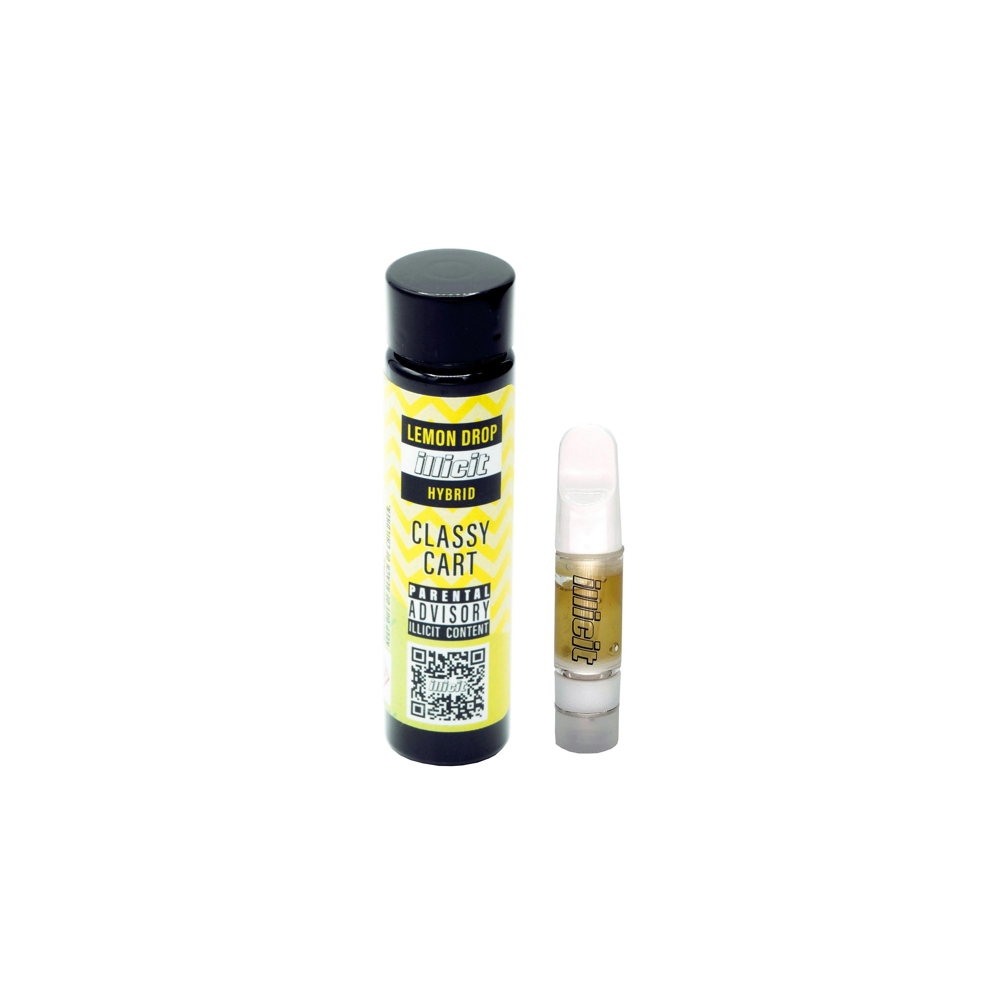 Lemon Drop 0.5G Classy Cart (Sour) by ILLICIT