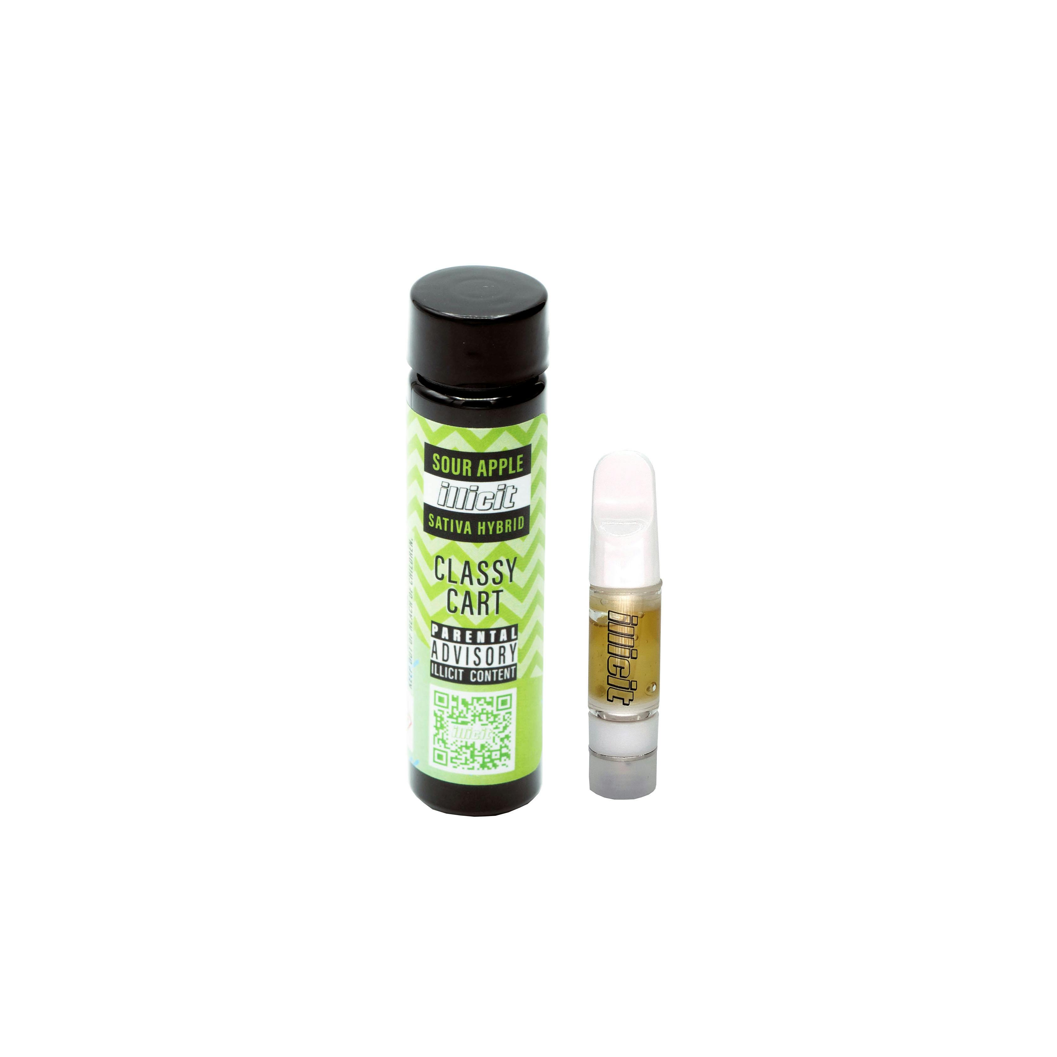 Sour Apple 0.5G Classy Cart (Sour) at From The Earth Dispensary St. Joseph